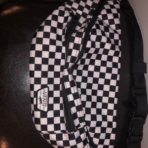 Checked Fanny pack